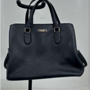 > Kate Spade Classic Leather Black Satchel